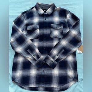 Vans Monterey Flannel- Blue/Cream